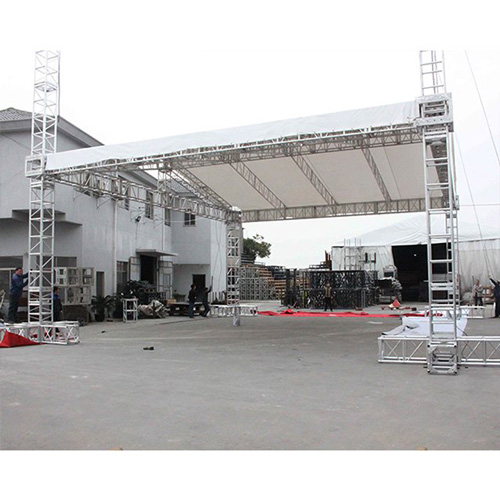 Aluminum Saddle Roof Truss Stage System Truss Structure Shanghai